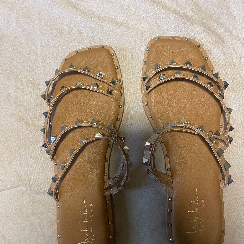 Tan sandals